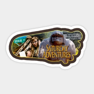 Legends of Bigfoot Sticker